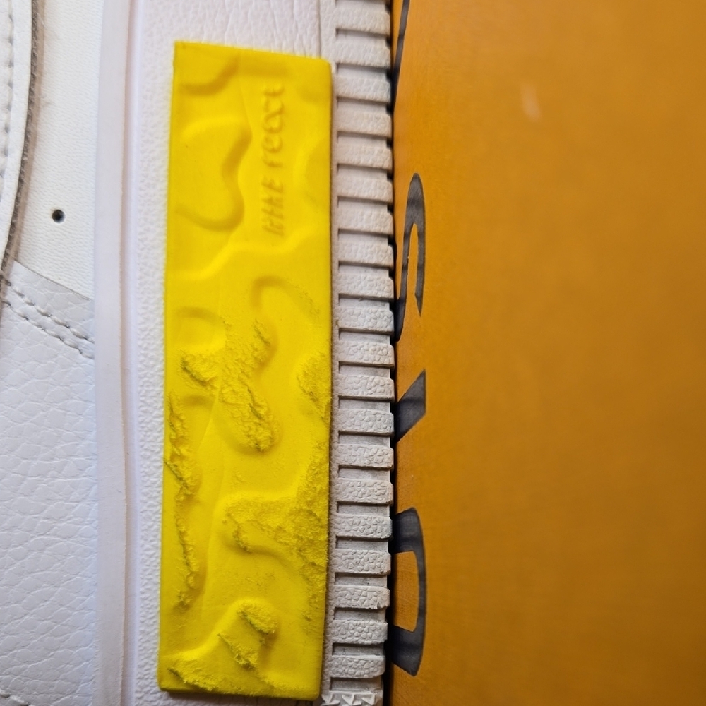 Nike Fontanka Summit White and Yellow Sneakers - Picture 5 of 10
